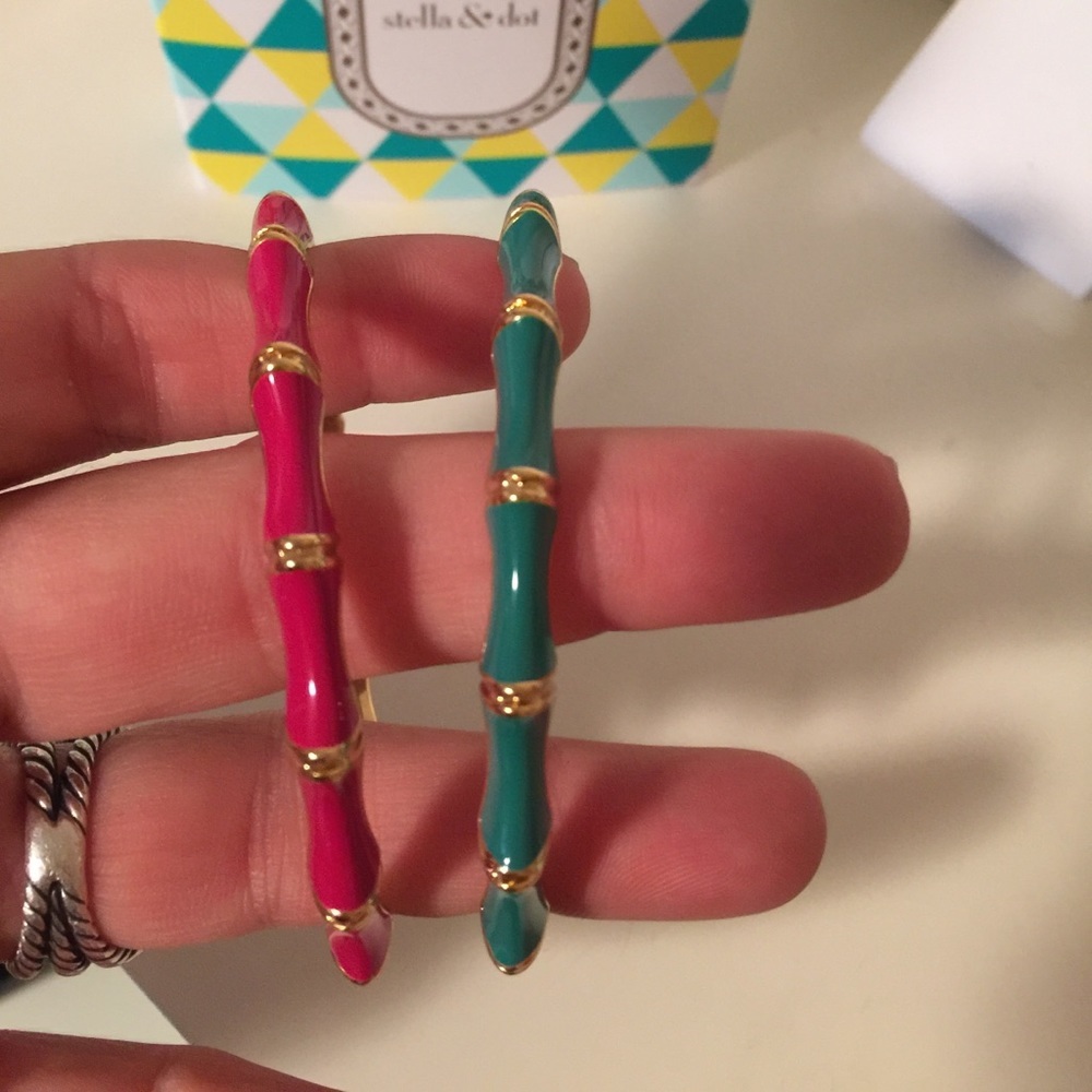 New! Stella & Dot enamel bracelets - Picture 2 of 4
